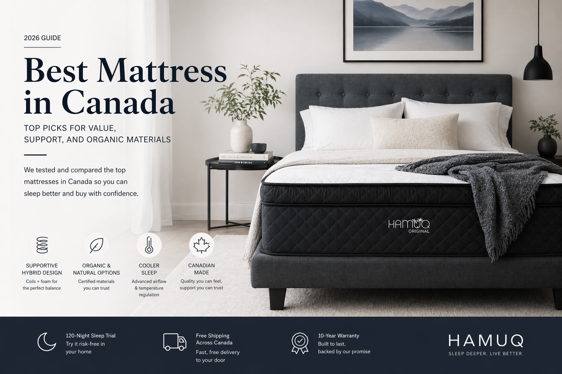 Best Mattress in Canada (2026): Top Picks for Value, Support, and Organic Materials