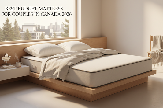 Hamuq mattress guide image for Best Mattress for Couples in Canada (2026): Motion Isolation That Saves Your Sleep