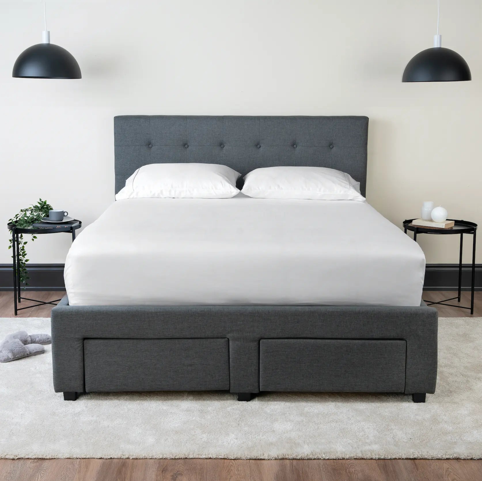 Divan Upholstered Storage Bed Hamuq